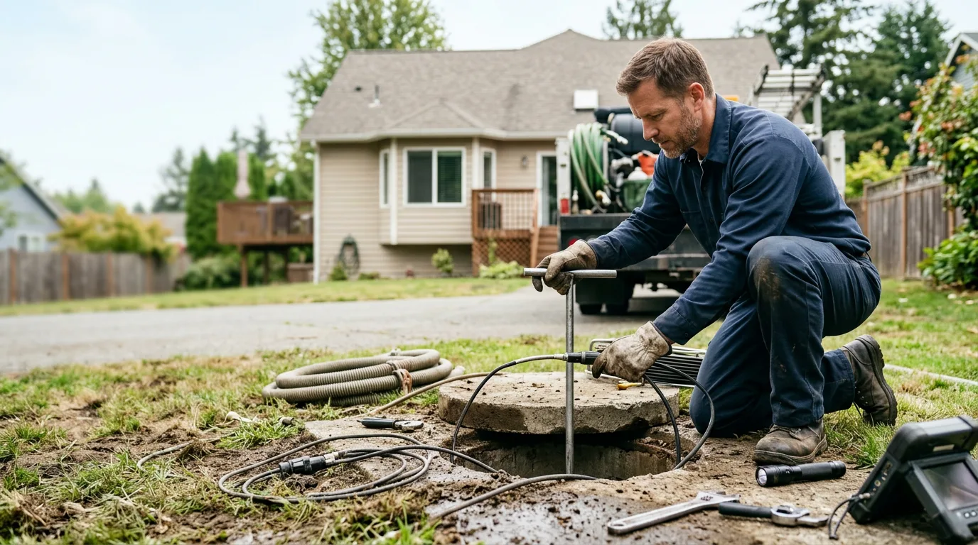 Septic Tank Pumping in Leesburg, TX